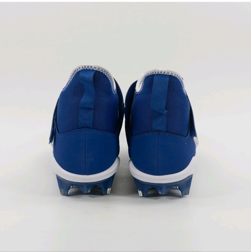 Nike Alpha Menace Pro 2 Mid White Team Royal BV3945-101 Football Cleats size 13 - Picture 4 of 5